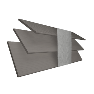 Orion Wood Grain Faux Wood with Lunar Tape Wood Venetian Blinds 3 Slats