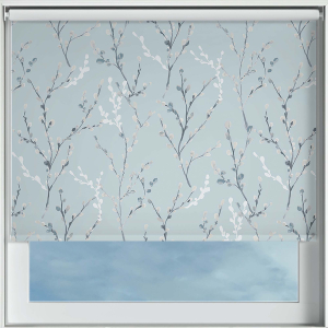 Osier Blue Cordless Roller Blinds Frame