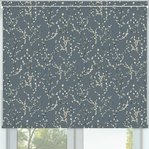 Osier Cool Blue No Drill Roller Blinds Frame