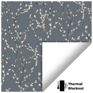 Osier Cool Blue Roller Blinds Scan