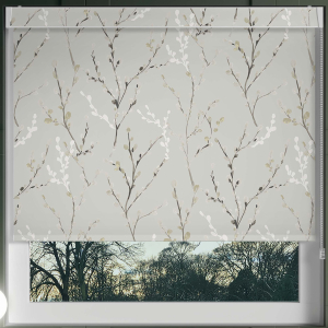 Osier Grey Pelmet Roller Blinds Frame