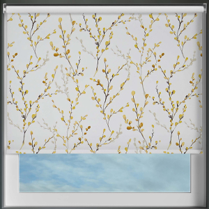 Osier Mustard Cordless Roller Blinds Frame