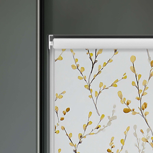 Osier Mustard Cordless Roller Blinds Product Detail