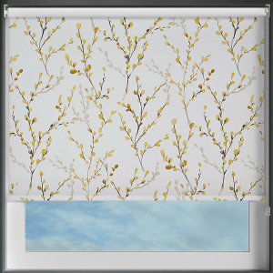 Osier Mustard Roller Blinds Frame