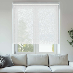 Petal White Cordless Roller Blinds