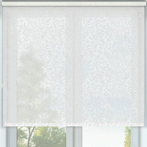 Petal White Roller Blinds Frame