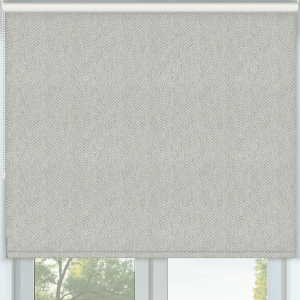 Pinstripe Stone Roller Blinds Frame
