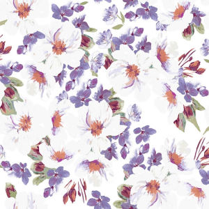 Renoir Flower Cordless Roller Blinds Product Detail