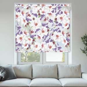 Renoir Flower Pelmet Roller Blinds