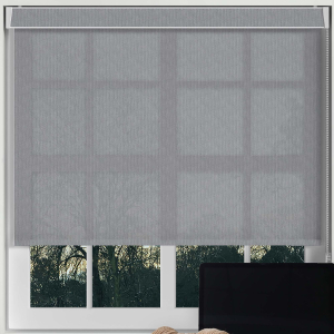 Ribbon Solar Pewter No Drill Blinds Frame