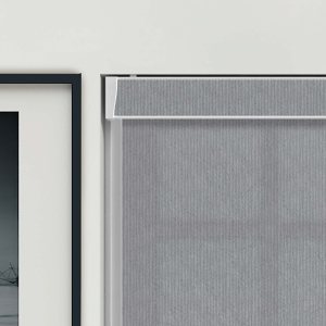 Ribbon Solar Pewter Pelmet Roller Blinds Product Detail