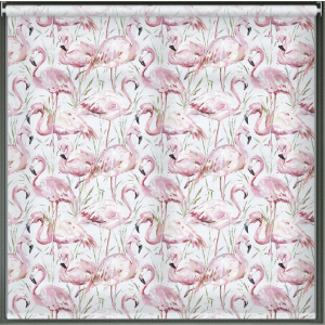 Serena Pink Cordless Roller Blind Cropped Image