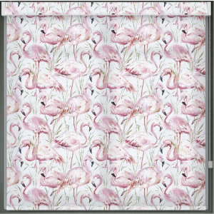 Serena Pink Pelmet Roller Blind Cropped Image