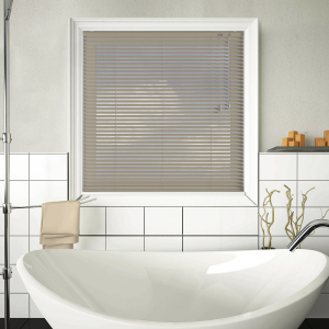 Shimmer Gold Venetian Blinds Open