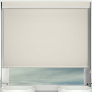 Shower Safe Beige No Drill Blinds Frame