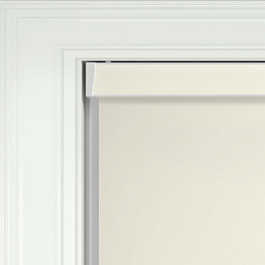 Shower Safe Butter Cream Pelmet Roller Blinds Product Detail