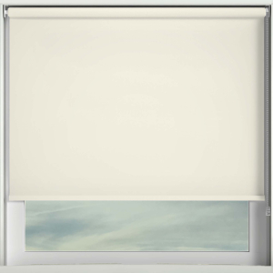 Shower Safe Butter Cream Roller Blinds Frame