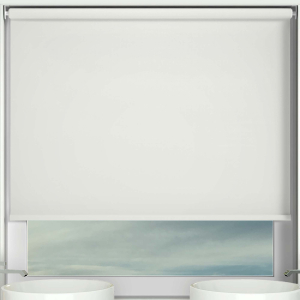 Shower Safe Cream Cordless Roller Blinds Frame