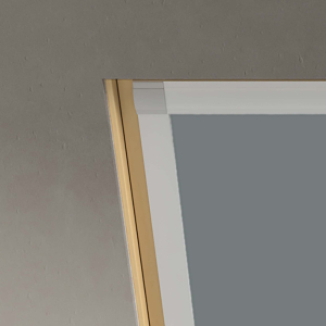 Shower Safe Grey (BLACKOUT) Aurora Roof Window Blinds Detail