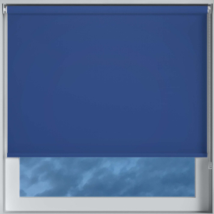 Shower Safe Imperial Blue Roller Blinds Frame
