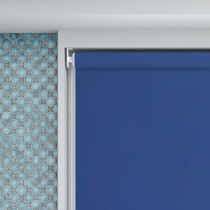 Shower Safe Imperial Blue Roller Blinds Product Detail