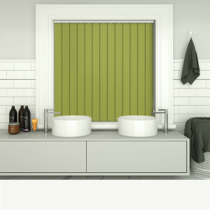 Shower Safe Lime Replacement Vertical Blind Slats