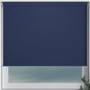 Shower Safe Navy Cordless Roller Blinds Frame