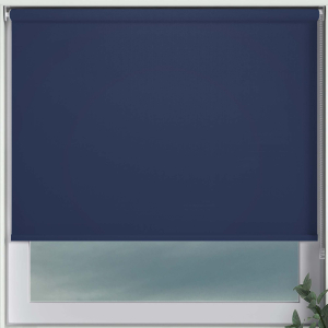 Shower Safe Navy Roller Blinds Frame