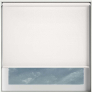Shower Safe White Cordless Roller Blinds Frame