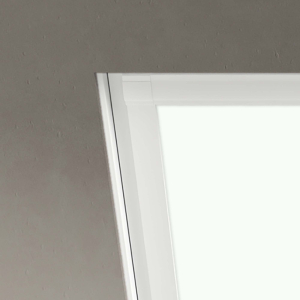 Shower Safe White (BLACKOUT) Fakro Roof Window Blinds Detail White Frame