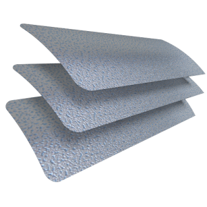 Silver Blue Texture Venetian Blinds Scan