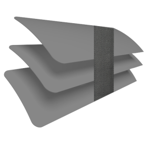 Slate Rock with Mystery Tape Venetian Blinds Slats