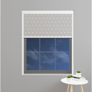Slate Spot Pattern Bloc Blinds Cassette Blinds Inside Fit