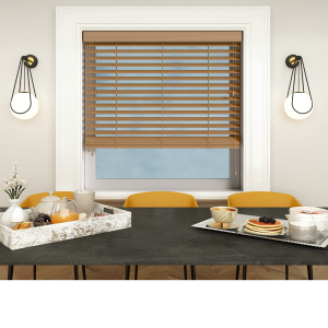 Soho Wood Venetian Blinds Open