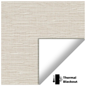 Solace Oatmeal Blackout Pelmet Roller Blinds Hardware