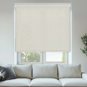 Solace Oatmeal No Drill Roller Blinds