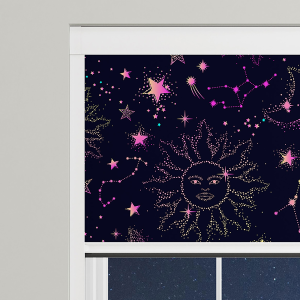 Star Patterns Electric BlocOut Cassette Blinds Specs