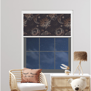 Starlit Horizon Electric BlocOut Cassette Blinds Inside Fit