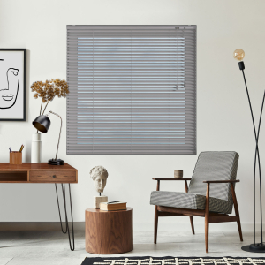 Strata Cocoa Venetian Blinds Open