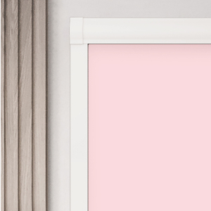 Sweet Rose Electric BlocOut Cassette Blinds Inside Fit Close Up