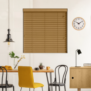 Tawny Wood Venetian Blinds