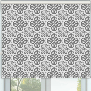 Tiles Monochrome Roller Blinds Frame