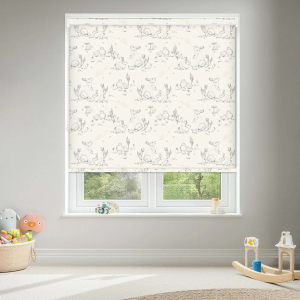 Tiny Tails Cream Pelmet Roller Blinds