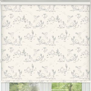 Tiny Tails Cream Roller Blinds Frame