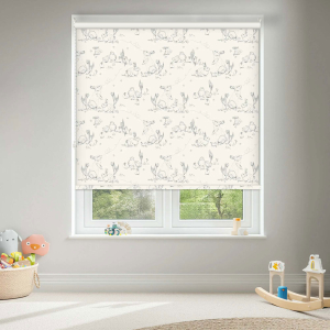 Tiny Tails Cream Roller Blinds
