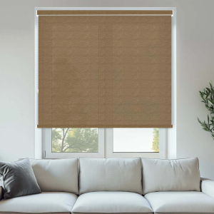 Tobago Chestnut No Drill Roller Blinds