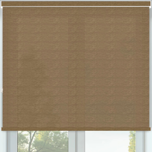 Tobago Chestnut Pelmet Roller Blinds Frame