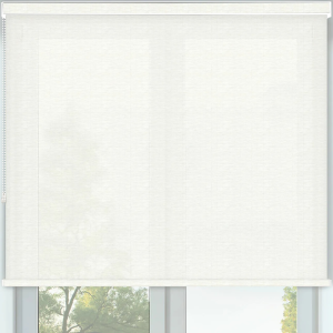 Tobago White Pelmet Roller Blinds Frame