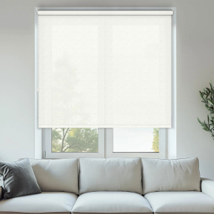 Tobago White Roller Blinds