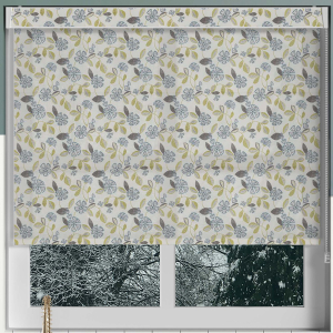 Triste Aqua Pelmet Roller Blinds Frame